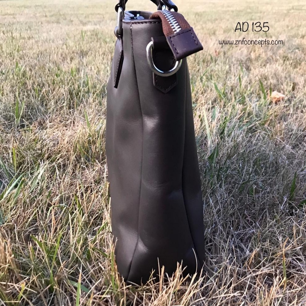 Leather Tote, women's tote bag - Picture 6 of 13
